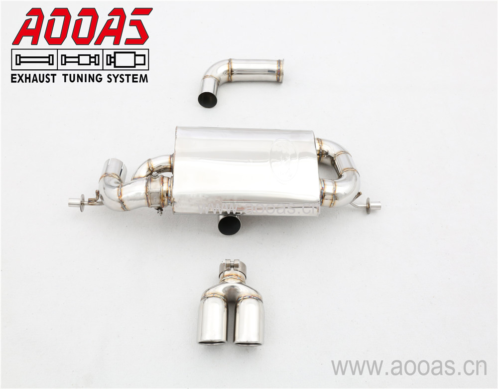All SS304 / Valvetronic Muffler System